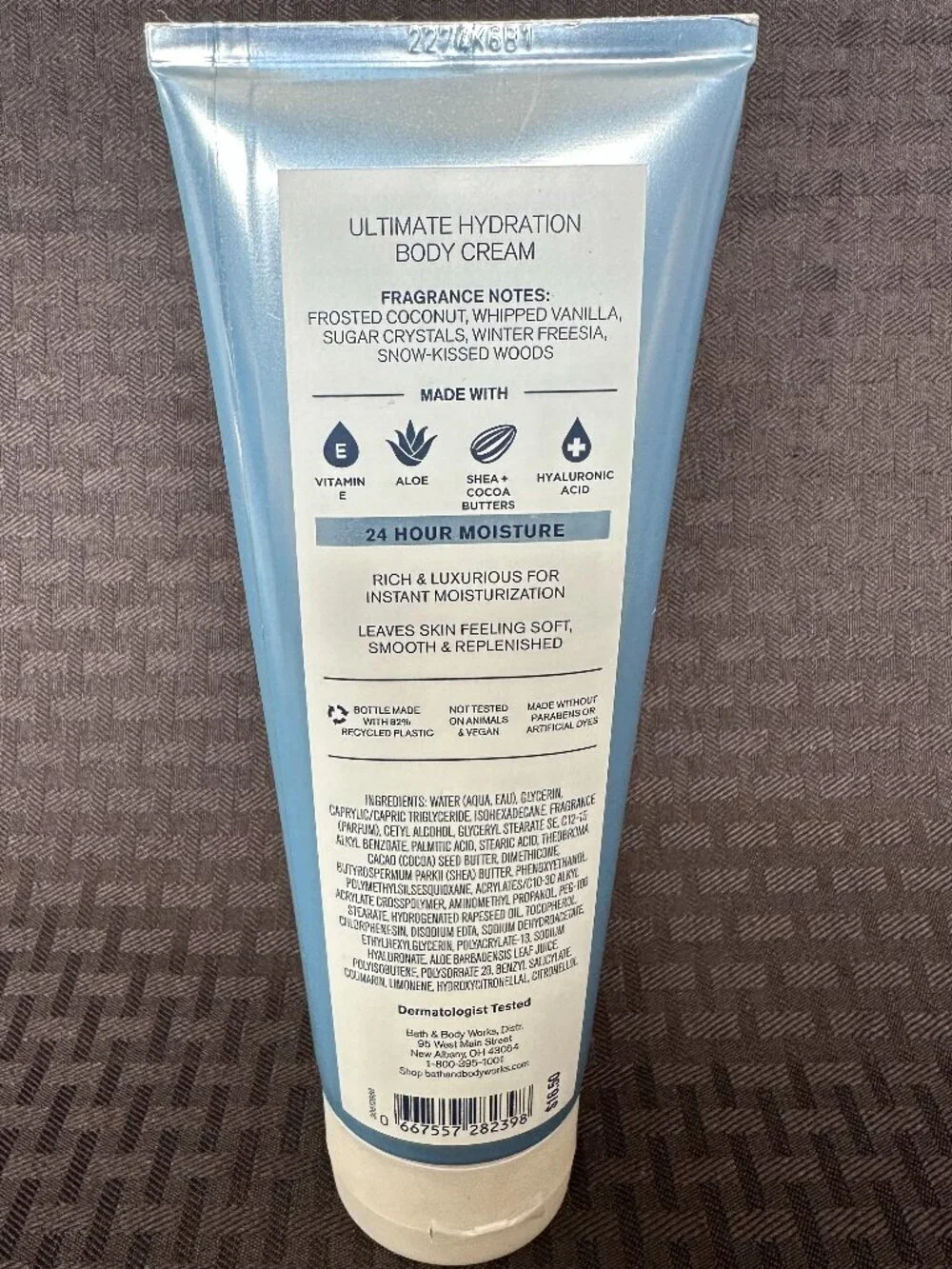Bath & Body Works Frosted Coconut Snowball Body Cream 8 oz